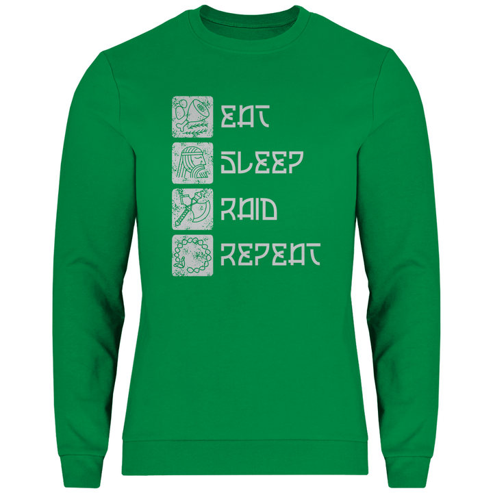 Nordische Routine - Herren Sweatshirt - Textilzauber