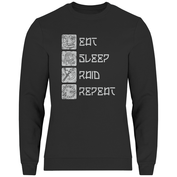 Nordische Routine - Herren Sweatshirt - Textilzauber