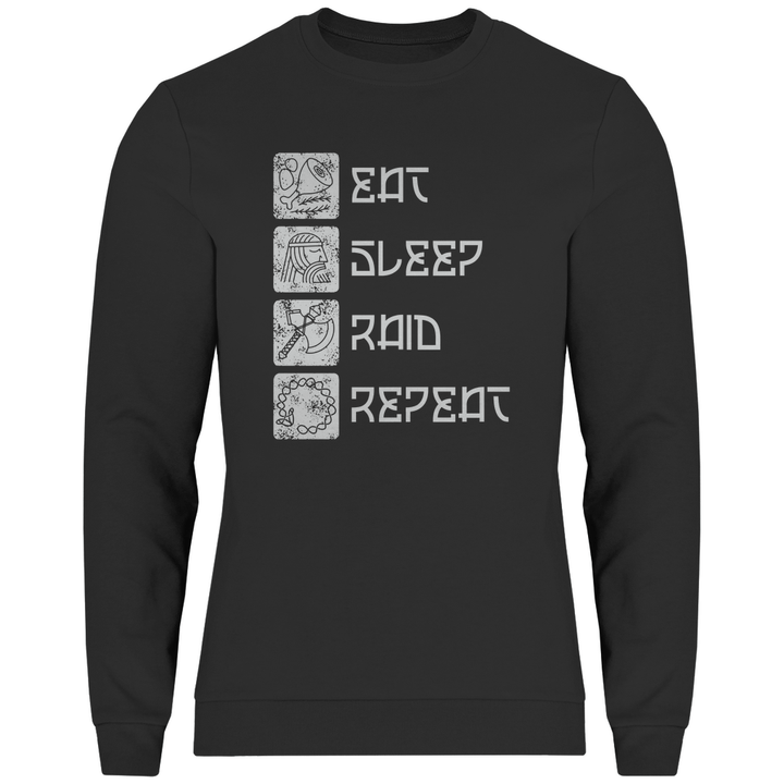 Nordische Routine - Herren Sweatshirt - Textilzauber