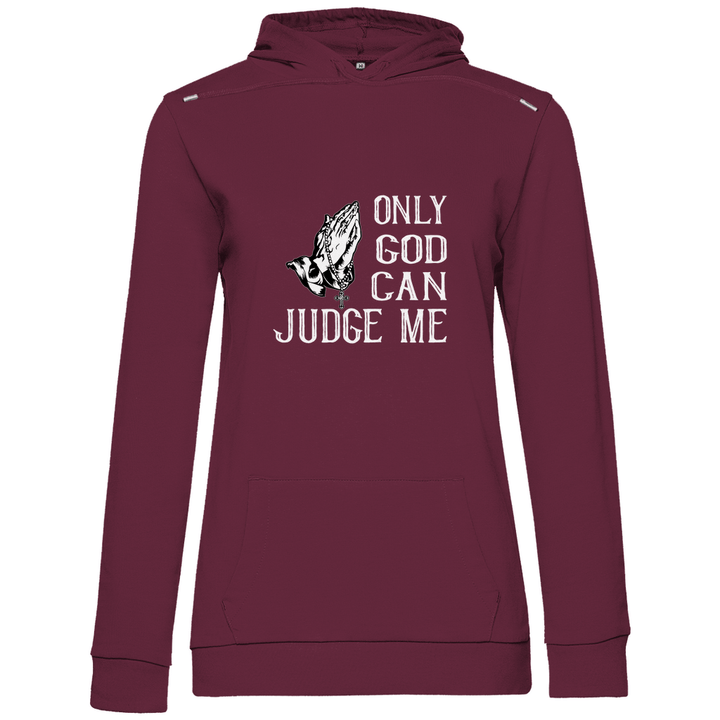 Nur Gott kann mich richten - Damen Hoodie - Textilzauber