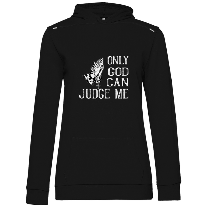 Nur Gott kann mich richten - Damen Hoodie - Textilzauber
