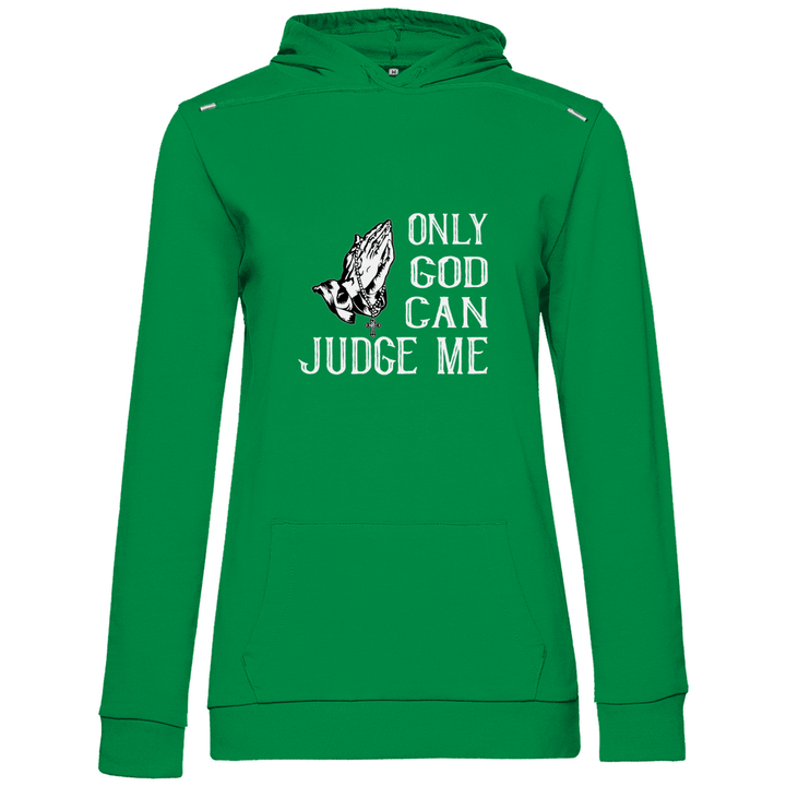Nur Gott kann mich richten - Damen Hoodie - Textilzauber