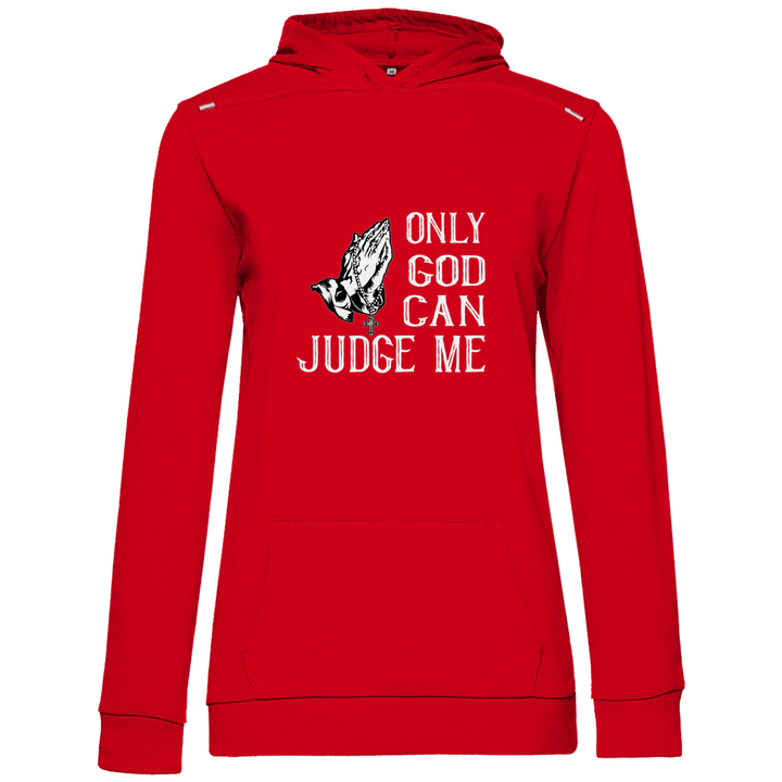 Nur Gott kann mich richten - Damen Hoodie - Textilzauber