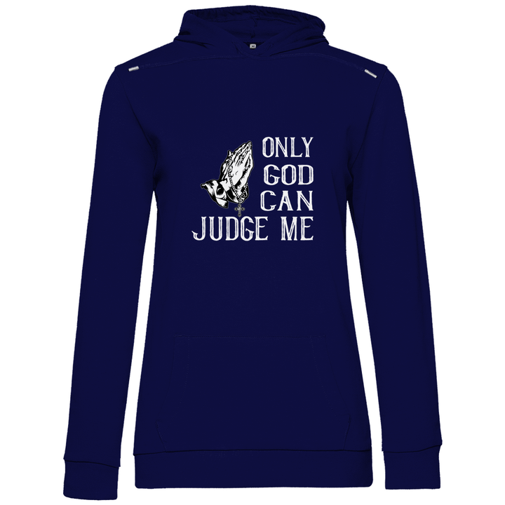 Nur Gott kann mich richten - Damen Hoodie - Textilzauber