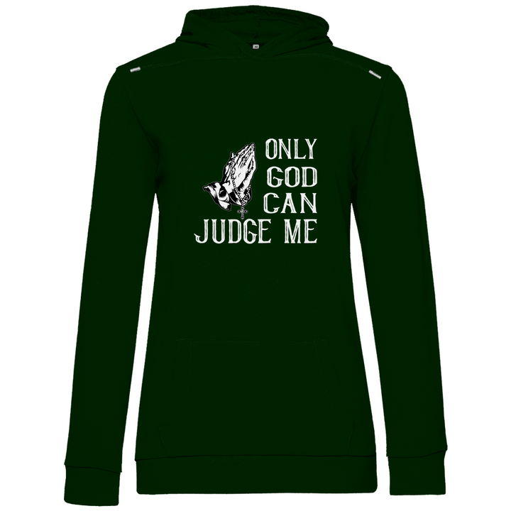 Nur Gott kann mich richten - Damen Hoodie - Textilzauber