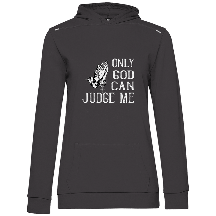 Nur Gott kann mich richten - Damen Hoodie - Textilzauber