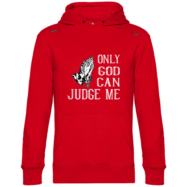 Nur Gott kann mich richten - Herren Hoodie - Textilzauber