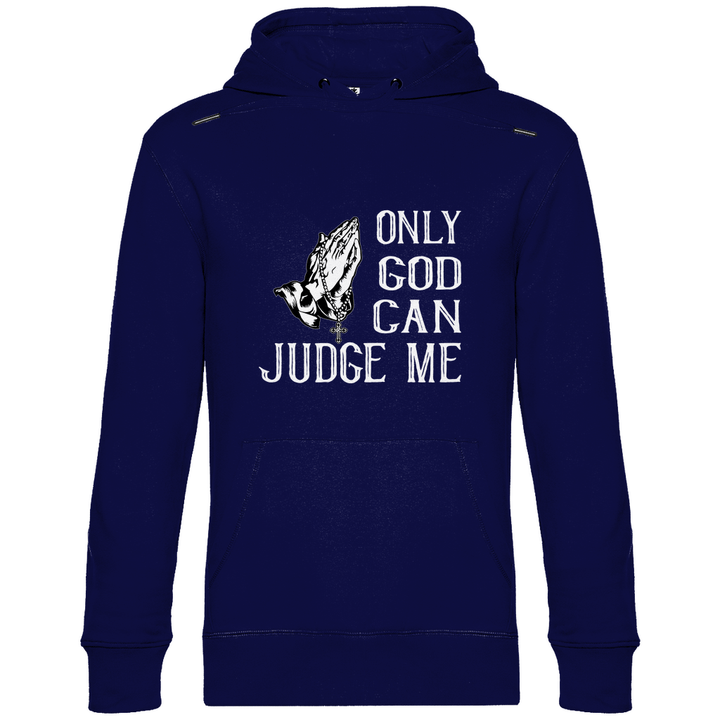 Nur Gott kann mich richten - Herren Hoodie - Textilzauber