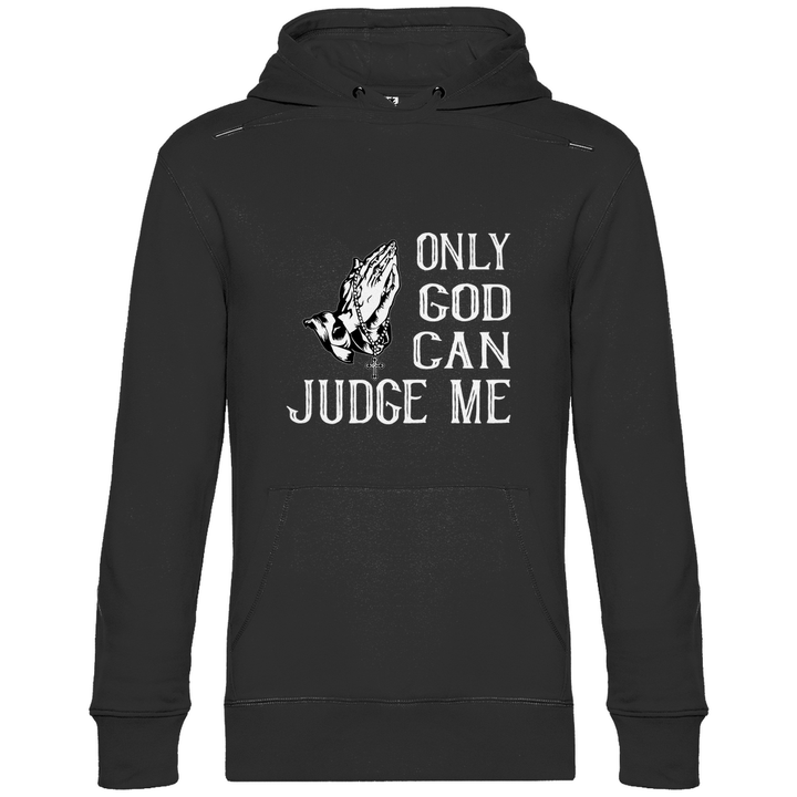 Nur Gott kann mich richten - Herren Hoodie - Textilzauber