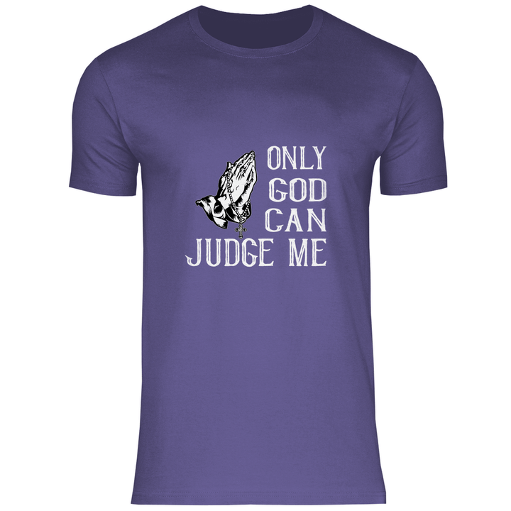 Nur Gott kann mich richten - Herren T - Shirt - Textilzauber
