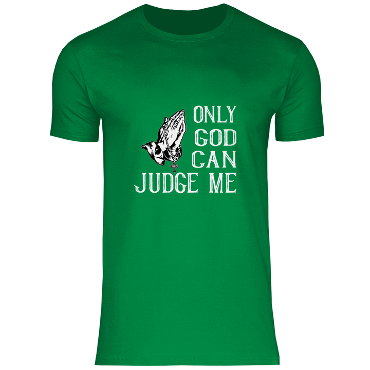 Nur Gott kann mich richten - Herren T - Shirt - Textilzauber