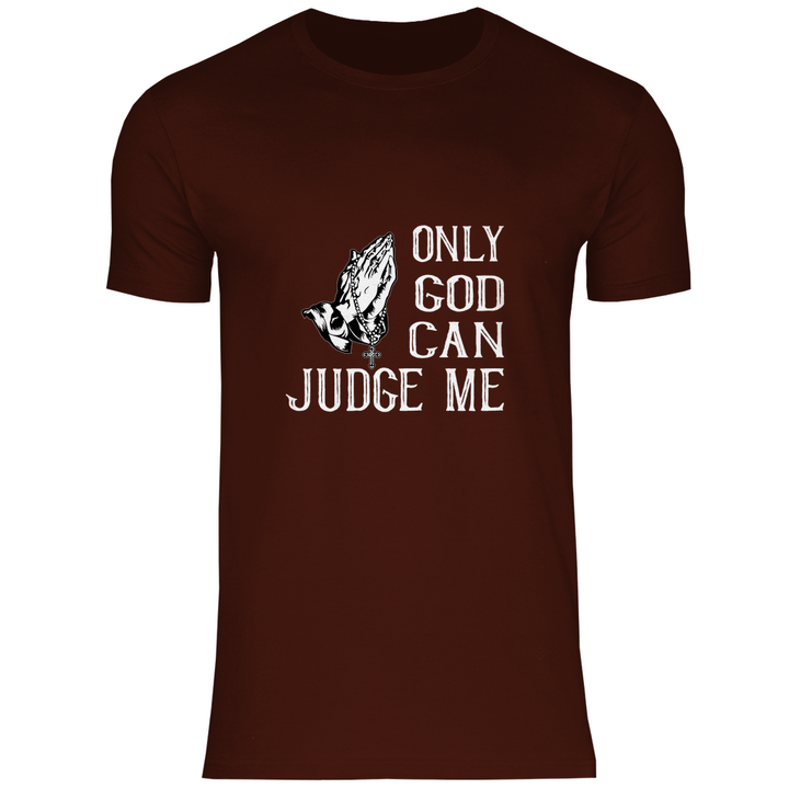 Nur Gott kann mich richten - Herren T - Shirt - Textilzauber