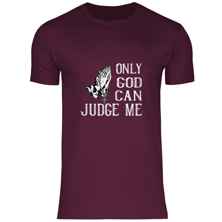 Nur Gott kann mich richten - Herren T - Shirt - Textilzauber