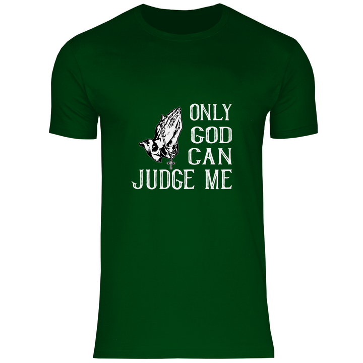 Nur Gott kann mich richten - Herren T - Shirt - Textilzauber