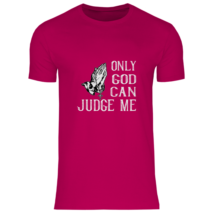Nur Gott kann mich richten - Herren T - Shirt - Textilzauber