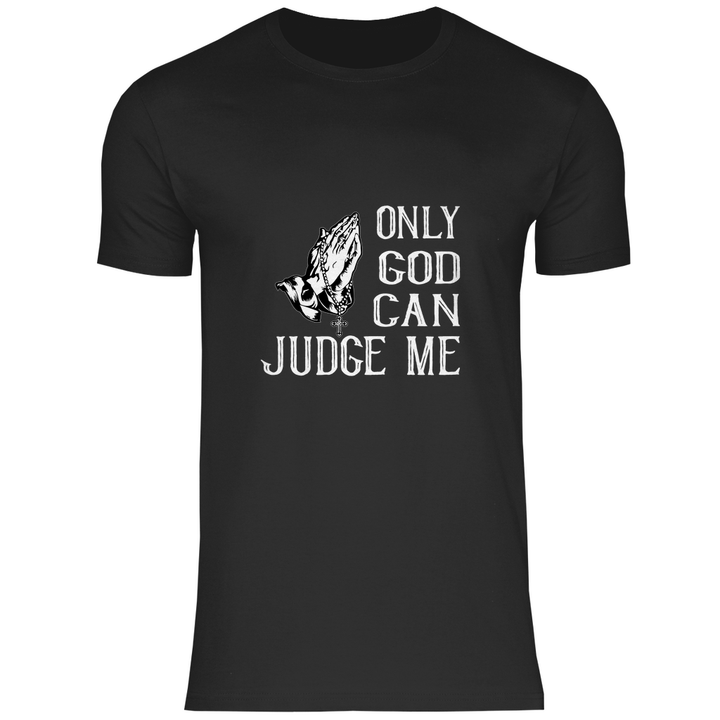 Nur Gott kann mich richten - Herren T - Shirt - Textilzauber