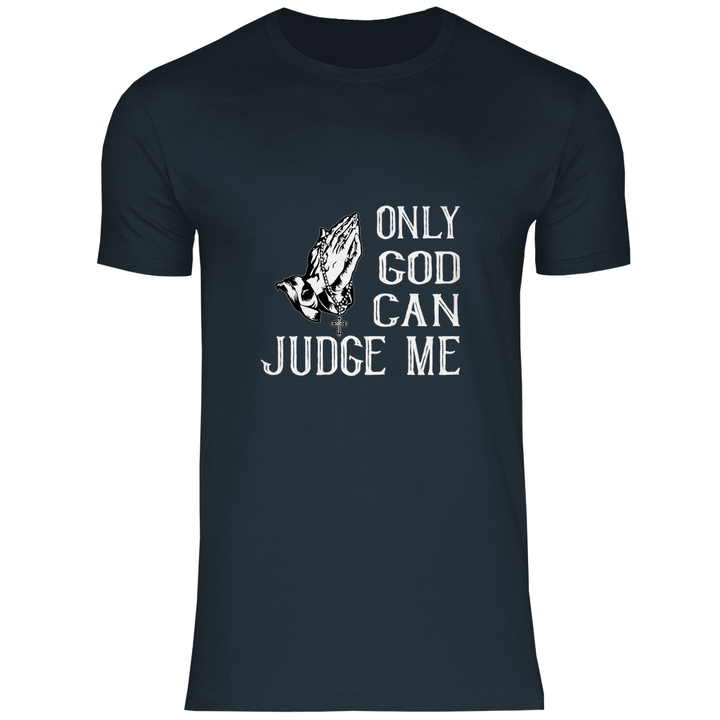 Nur Gott kann mich richten - Herren T - Shirt - Textilzauber