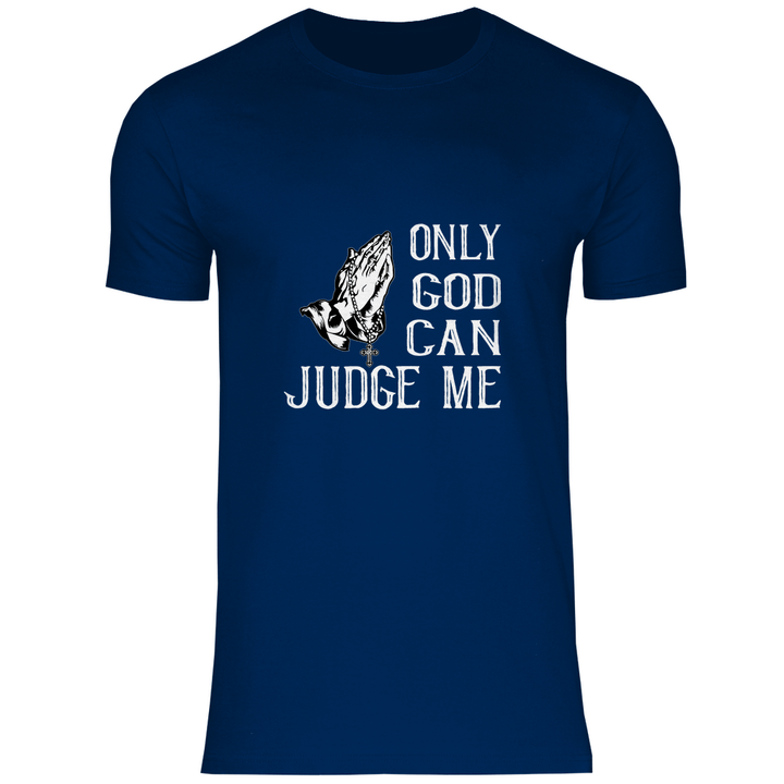 Nur Gott kann mich richten - Herren T - Shirt - Textilzauber