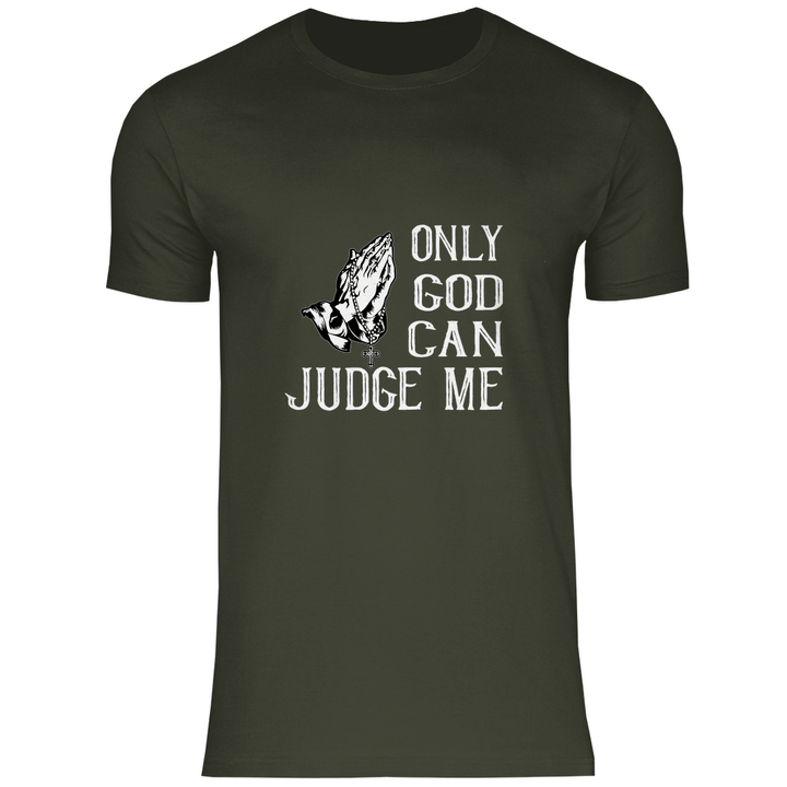 Nur Gott kann mich richten - Herren T - Shirt - Textilzauber
