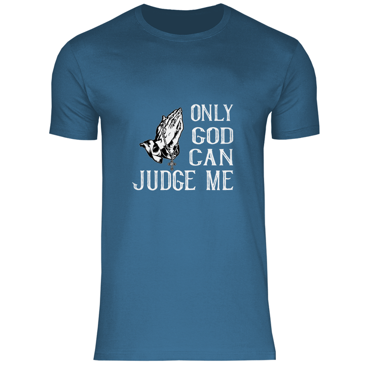 Nur Gott kann mich richten - Herren T - Shirt - Textilzauber