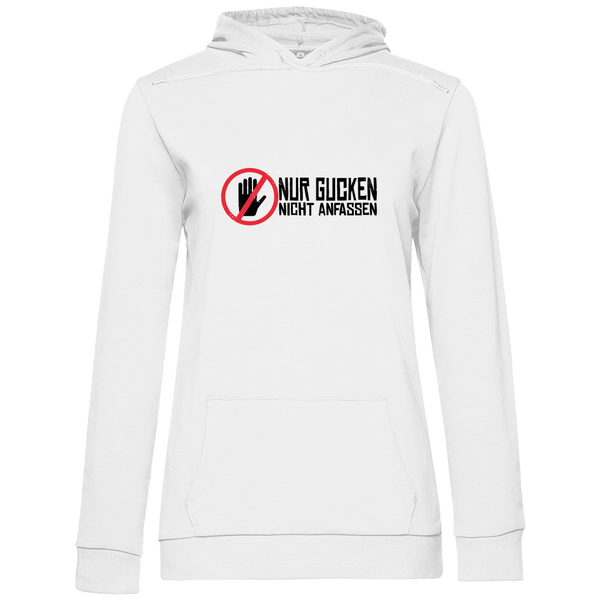Nur Gucken - Damen Hoodie - Textilzauber