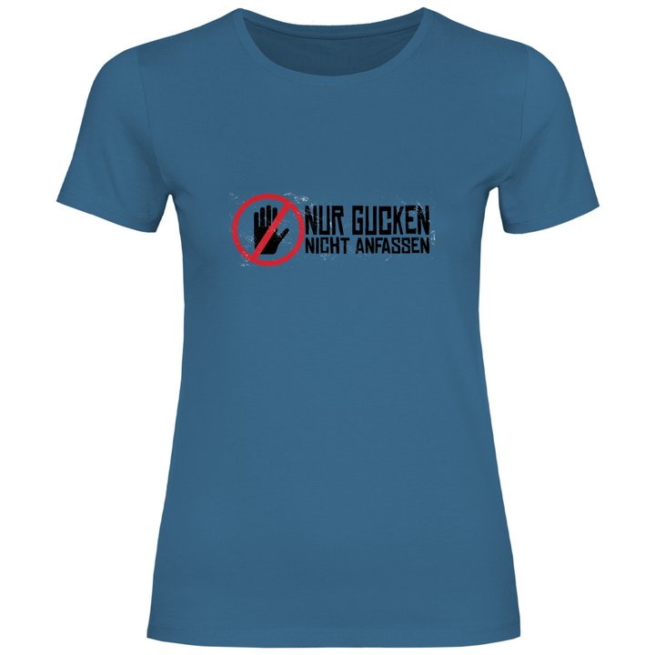 Nur Gucken - Damen T - Shirt - Textilzauber