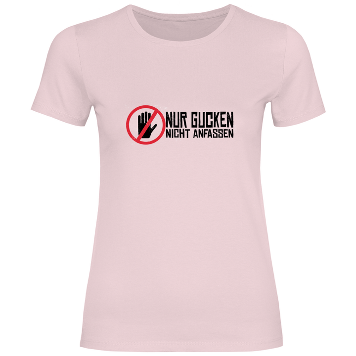 Nur Gucken - Damen T - Shirt - Textilzauber