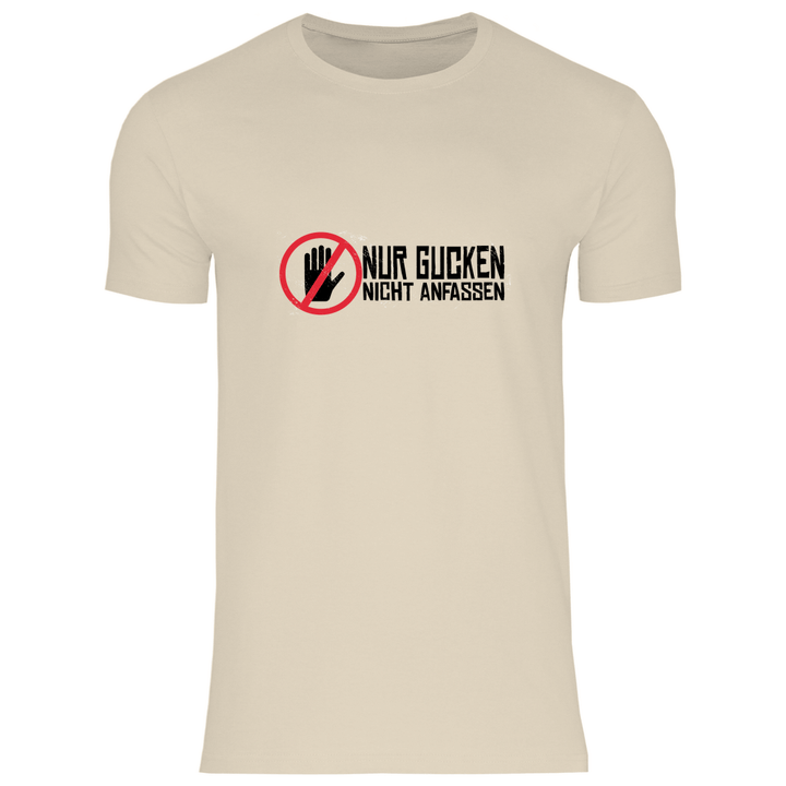 Nur Gucken - Herren T - Shirt - Textilzauber