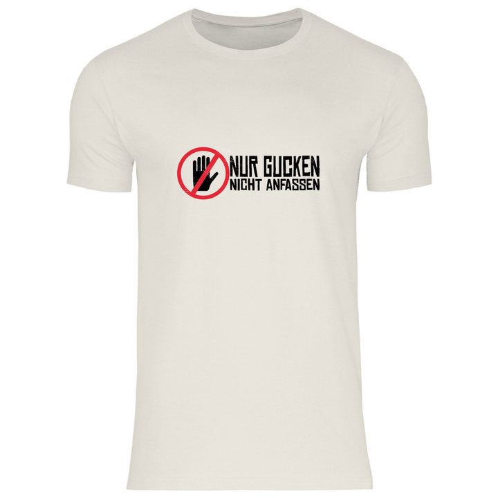 Nur Gucken - Herren T - Shirt - Textilzauber