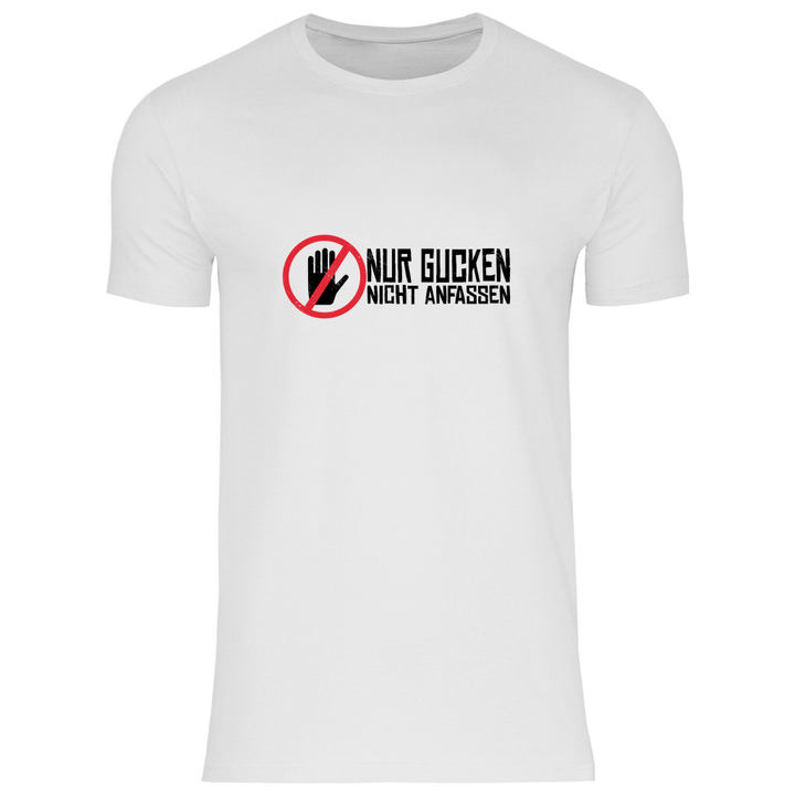 Nur Gucken - Herren T - Shirt - Textilzauber