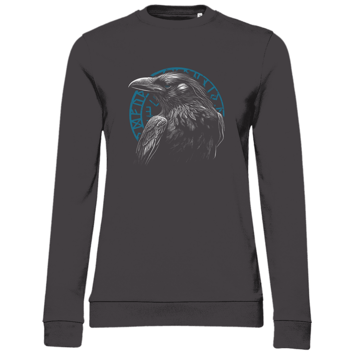 Odin's Rabe - Damen Sweatshirt - Textilzauber