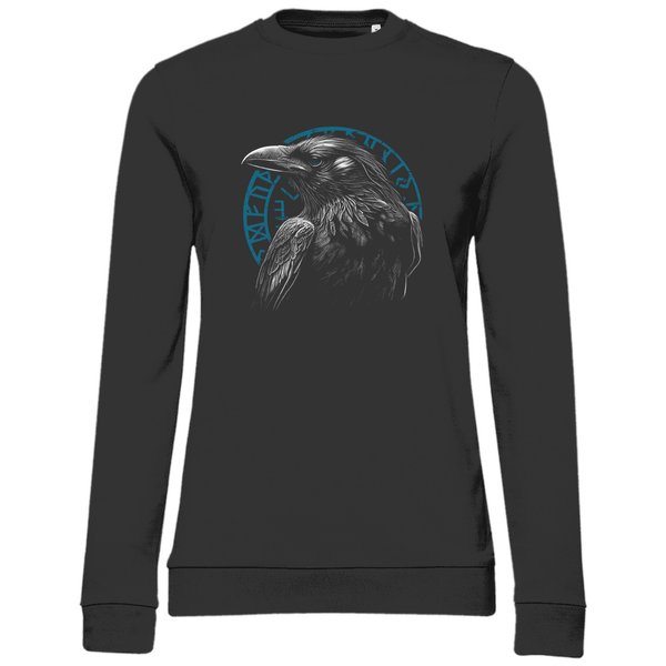 Odin's Rabe - Damen Sweatshirt - Textilzauber