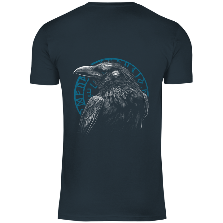 Odin's Rabe - Herren T - Shirt mit Rückendruck - Textilzauber