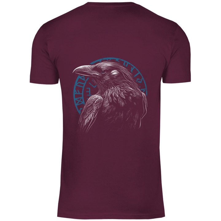 Odin's Rabe - Herren T - Shirt mit Rückendruck - Textilzauber