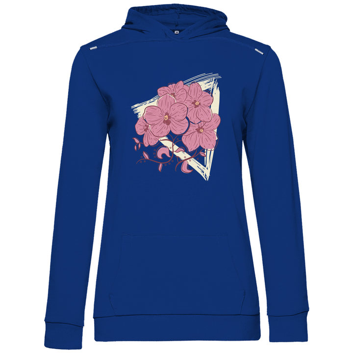 Orchideenblüten - Damen Hoodie - Textilzauber