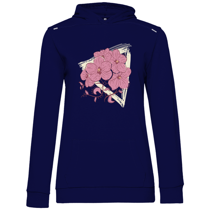 Orchideenblüten - Damen Hoodie - Textilzauber
