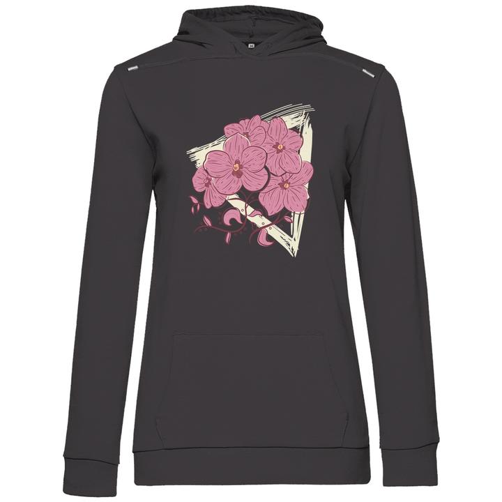 Orchideenblüten - Damen Hoodie - Textilzauber