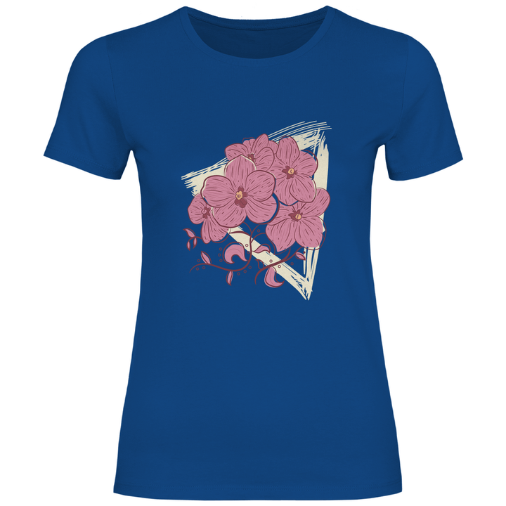 Orchideenblüten - Damen T - Shirt - Textilzauber