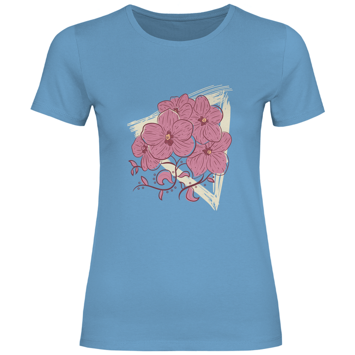 Orchideenblüten - Damen T - Shirt - Textilzauber