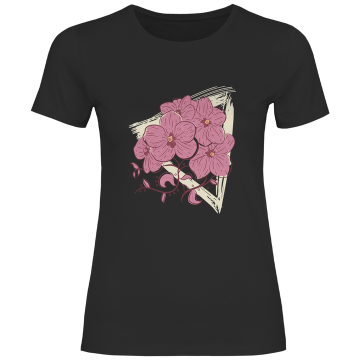 Orchideenblüten - Damen T - Shirt - Textilzauber