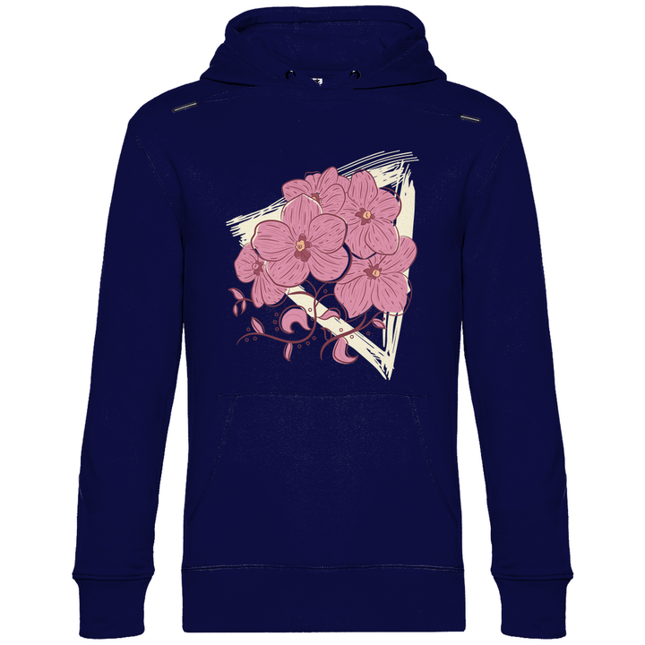 Orchideenblüten - Herren Hoodie - Textilzauber