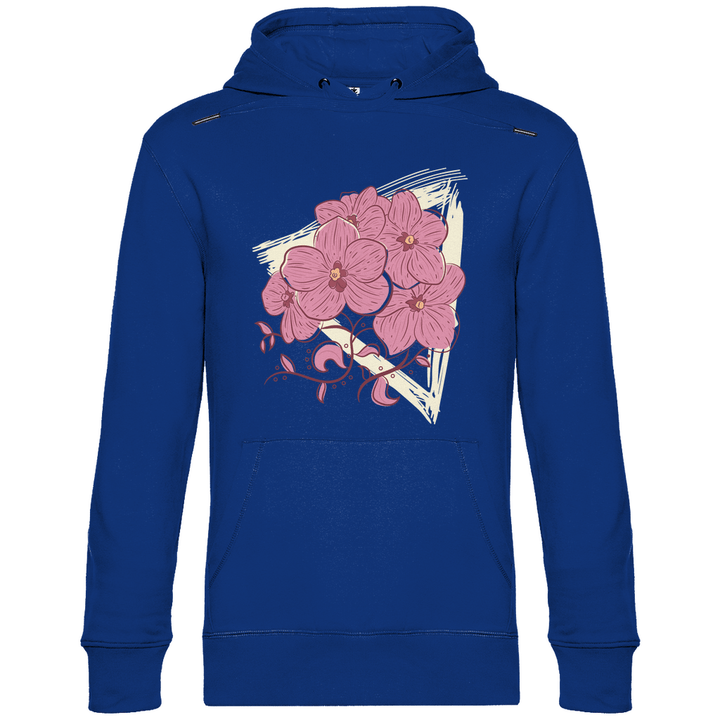 Orchideenblüten - Herren Hoodie - Textilzauber