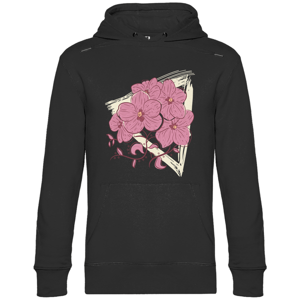 Orchideenblüten - Herren Hoodie - Textilzauber