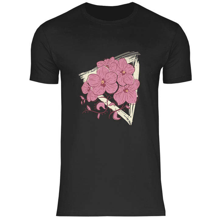 Orchideenblüten - Herren T - Shirt - Textilzauber