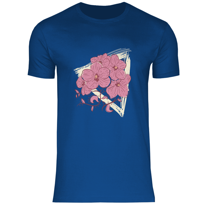 Orchideenblüten - Herren T - Shirt - Textilzauber