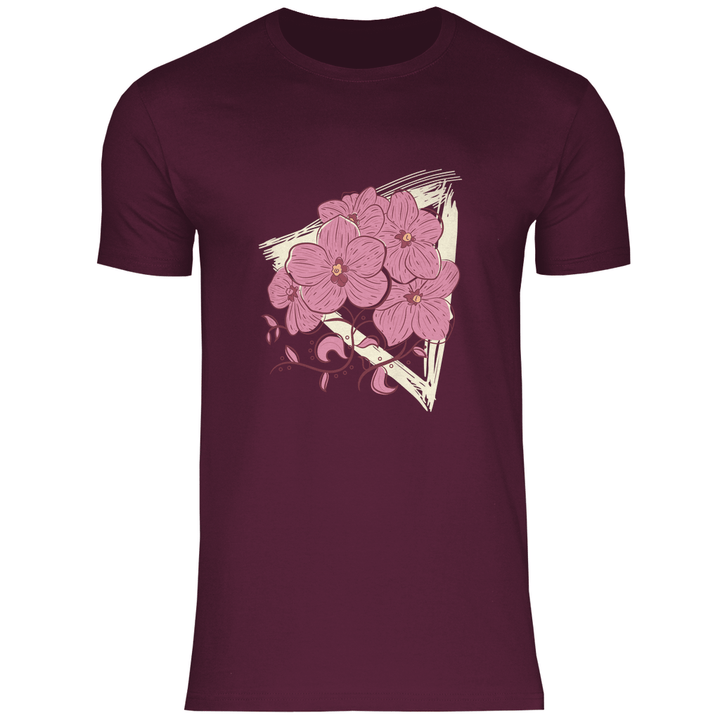 Orchideenblüten - Herren T - Shirt - Textilzauber