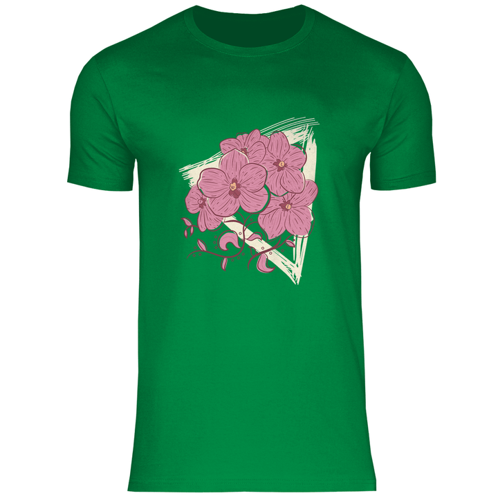 Orchideenblüten - Herren T - Shirt - Textilzauber