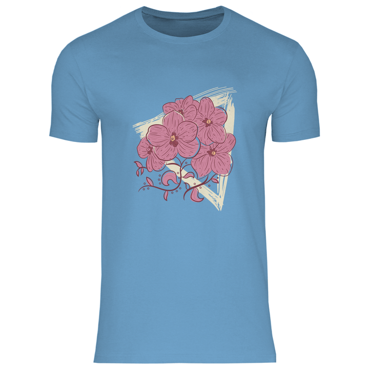 Orchideenblüten - Herren T - Shirt - Textilzauber