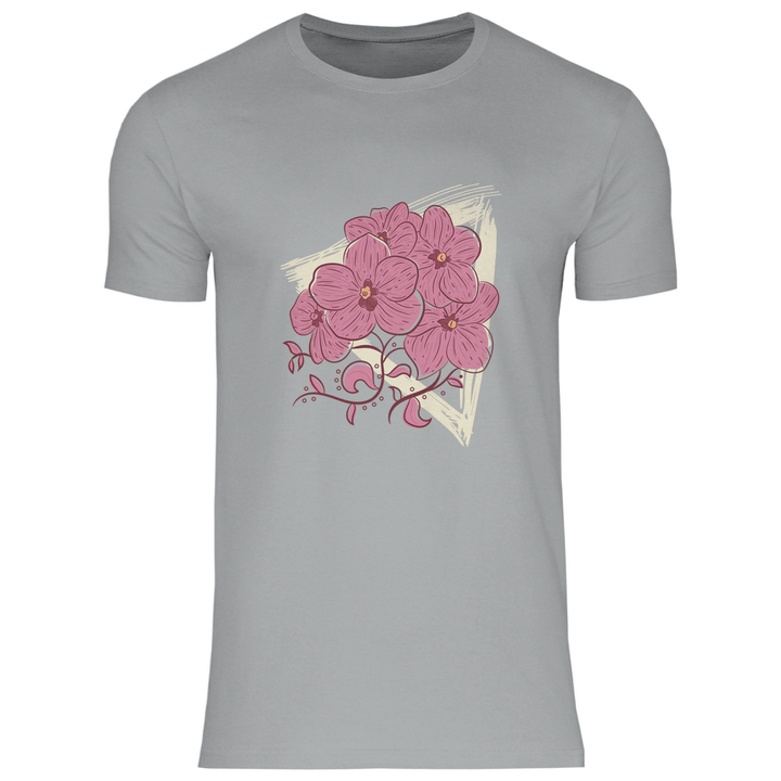 Orchideenblüten - Herren T - Shirt - Textilzauber