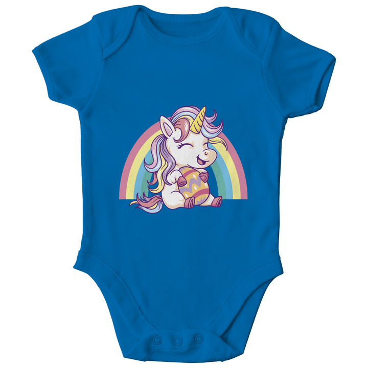 Ostereinhorn Bio Baby - Body - Textilzauber